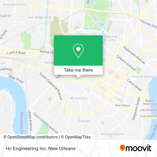 Hc Engineering Inc map