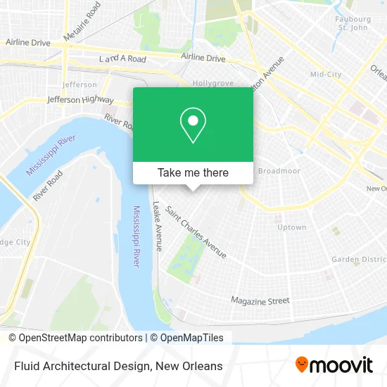Fluid Architectural Design map