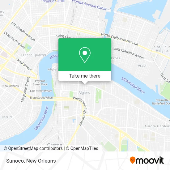 Sunoco map