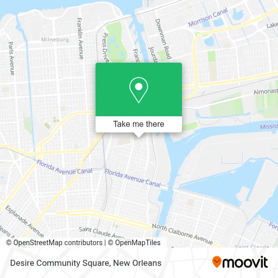 Desire Community Square map