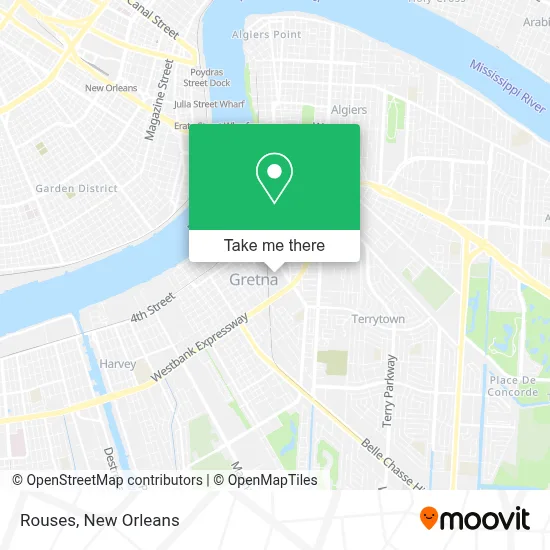 Rouses map