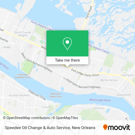 Speedee Oil Change & Auto Service map