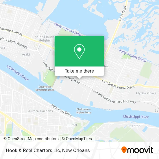 Hook & Reel Charters Llc map