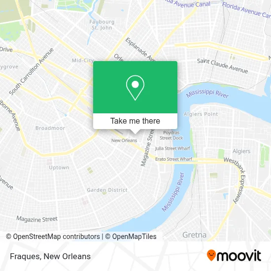 Fraques map