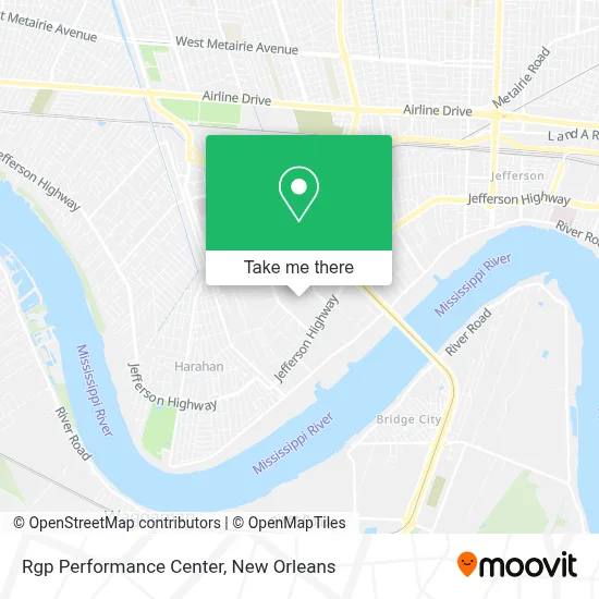 Mapa de Rgp Performance Center
