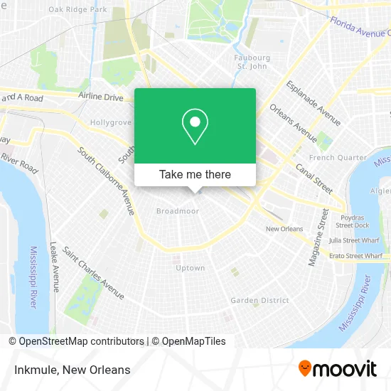 Inkmule map