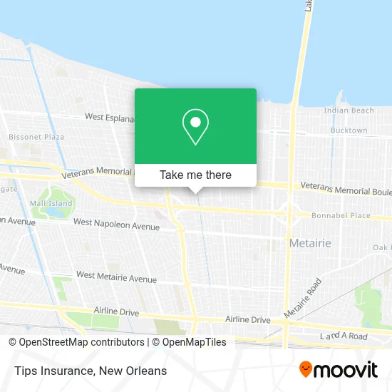 Tips Insurance map