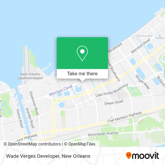 Wade Verges Developer map