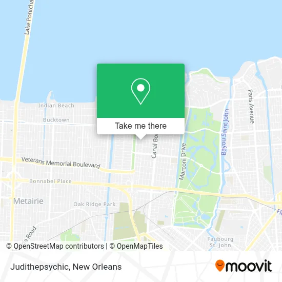Judithepsychic map