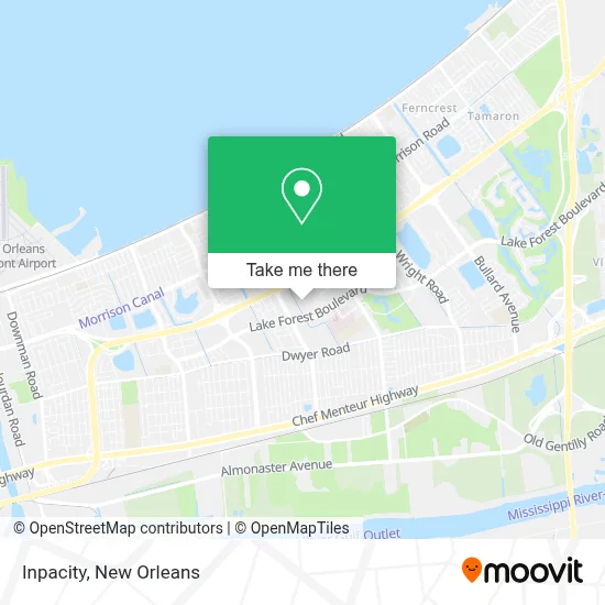 Inpacity map
