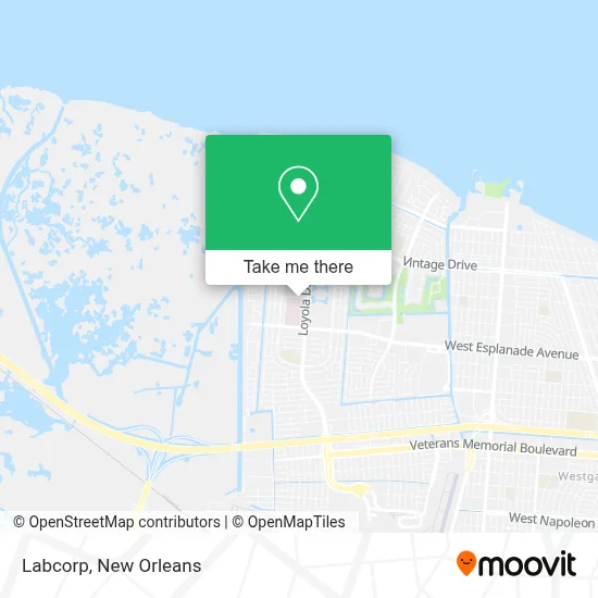Labcorp map
