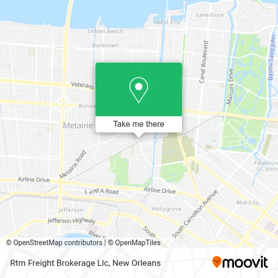 Rtm Freight Brokerage Llc map