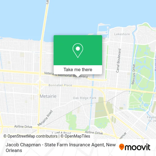 Jacob Chapman - State Farm Insurance Agent map