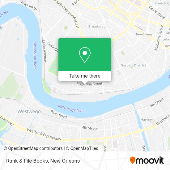 Rank & File Books map