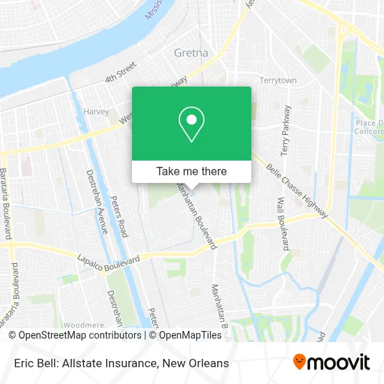 Eric Bell: Allstate Insurance map