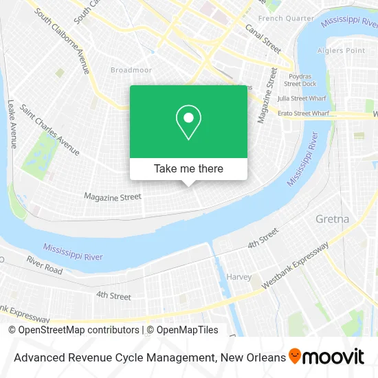Advanced Revenue Cycle Management map