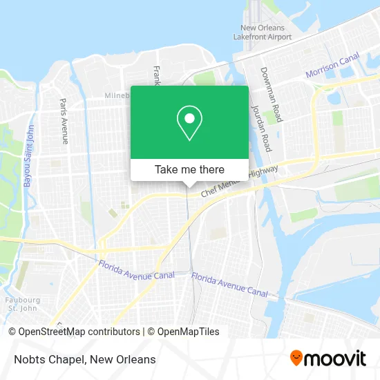 Nobts Chapel map