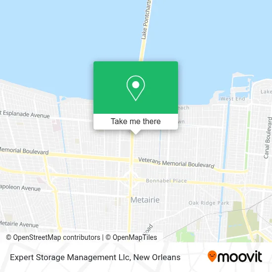 Expert Storage Management Llc map