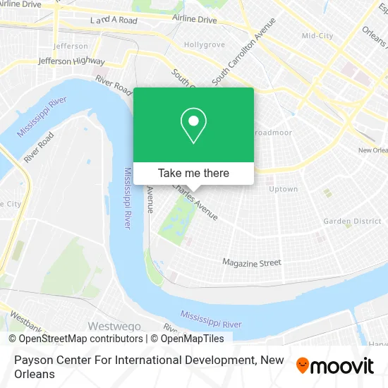 Payson Center For International Development map