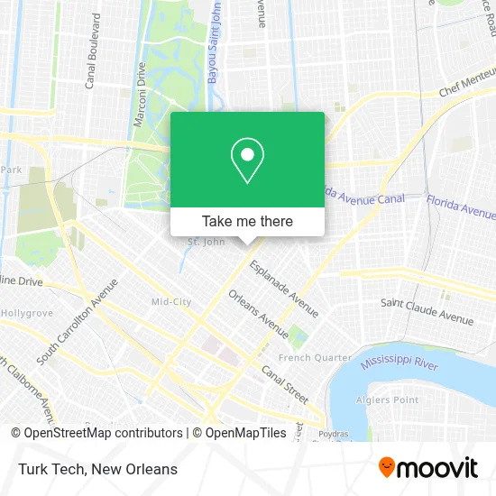 Turk Tech map