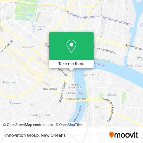 Innovation Group map