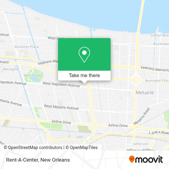 Rent-A-Center map