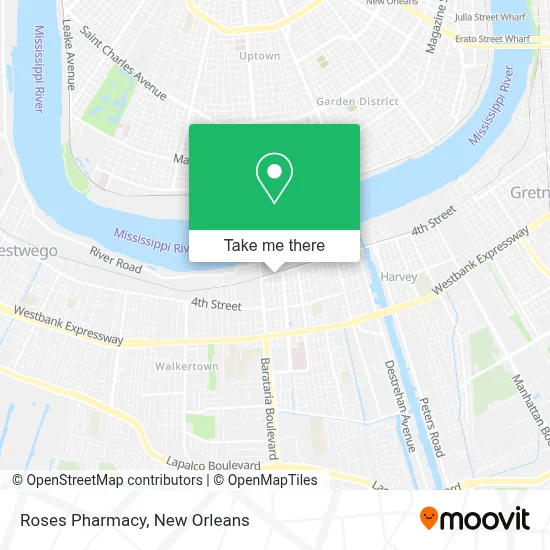 Roses Pharmacy map