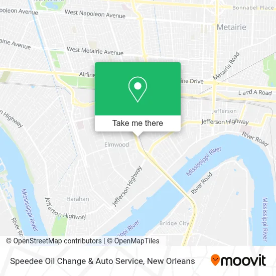 Speedee Oil Change & Auto Service map