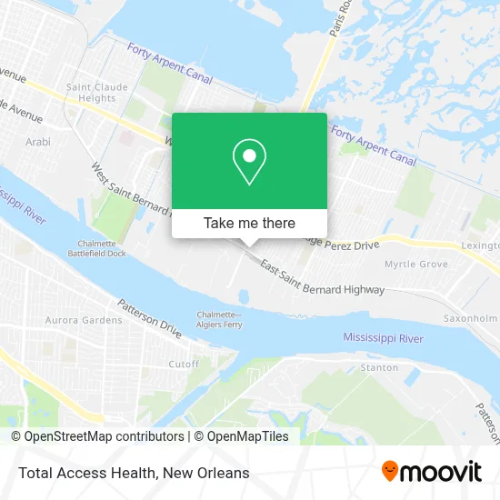 Total Access Health map