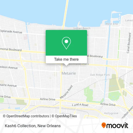 Kash6 Collection map