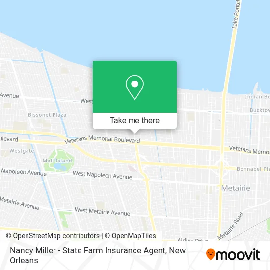 Nancy Miller - State Farm Insurance Agent map