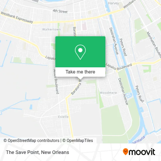 The Save Point map