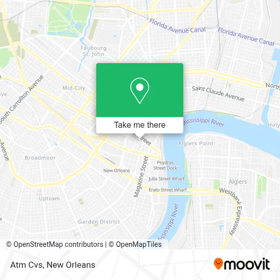 Atm Cvs map