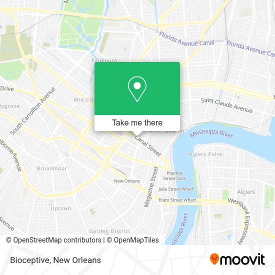 Bioceptive map