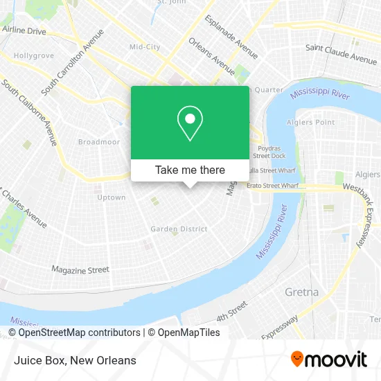 Juice Box map