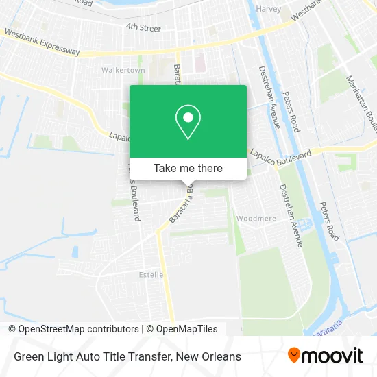 Green Light Auto Title Transfer map