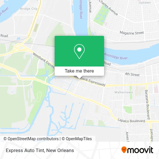 Express Auto Tint map