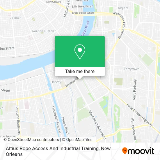 Altius Rope Access And Industrial Training map
