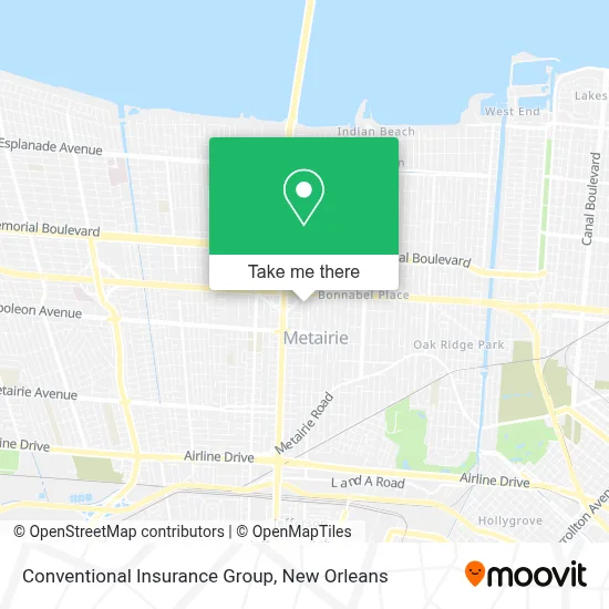 Conventional Insurance Group map