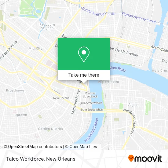 Talco Workforce map