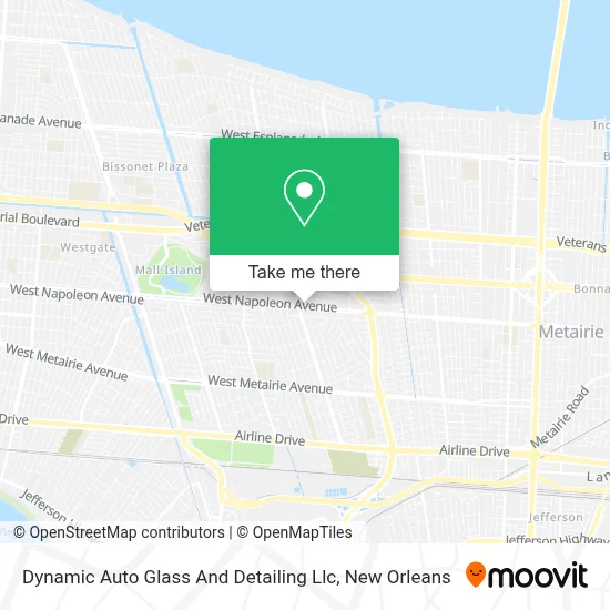 Dynamic Auto Glass And Detailing Llc map