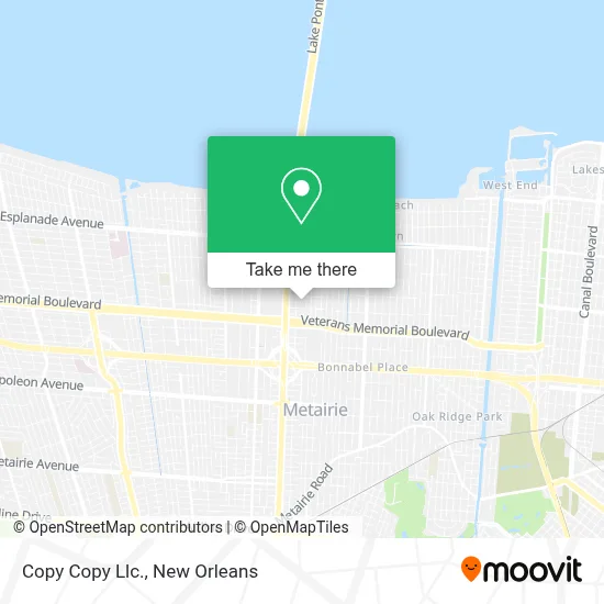 Copy Copy Llc. map