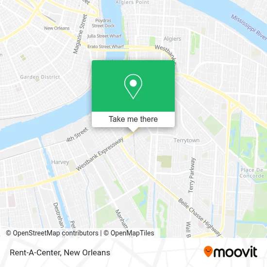 Mapa de Rent-A-Center