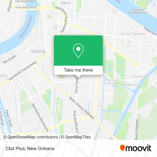 Cbd Plus map