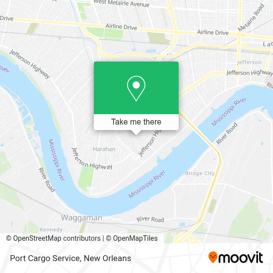 Port Cargo Service map