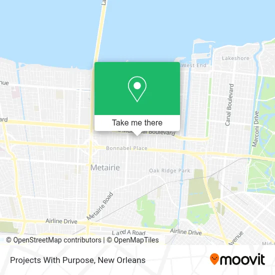 Projects With Purpose map