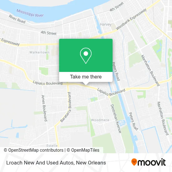 Lroach New And Used Autos map