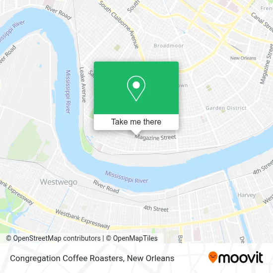 Congregation Coffee Roasters map