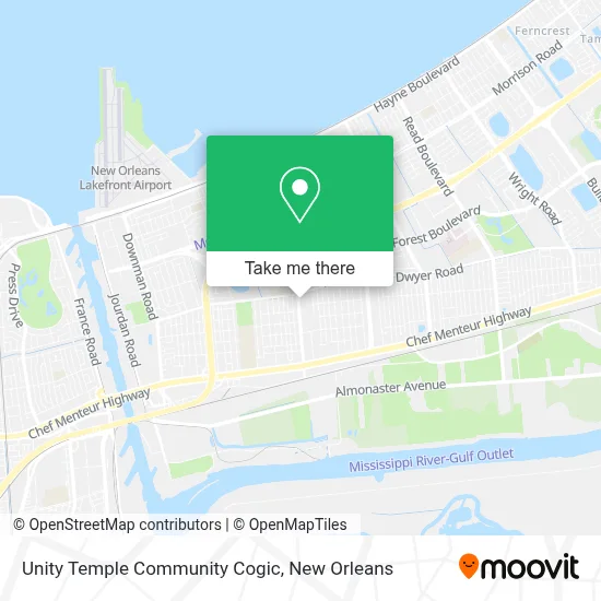 Unity Temple Community Cogic map