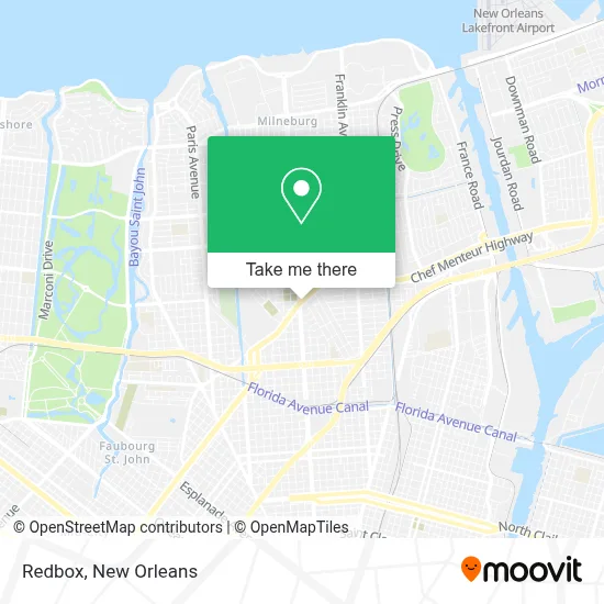 Redbox map